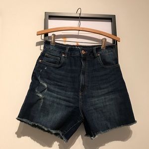 Ultra high waisted shorts